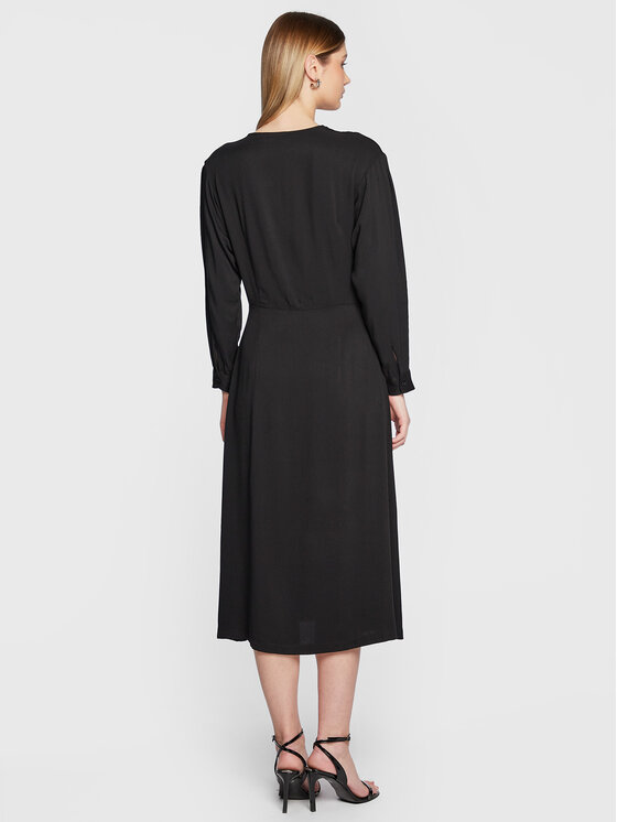 United Colors Of Benetton Baby-Mädchen Kleid - Baumwolle, Langarm