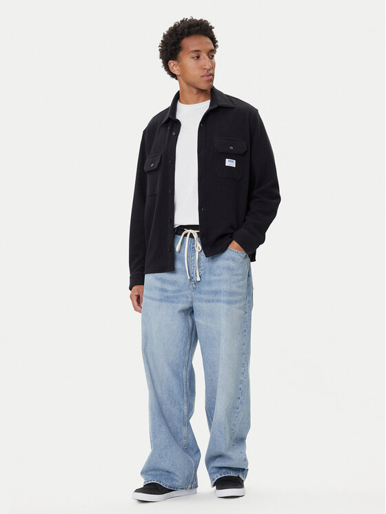 HUGO HUGO Traperice Draisen 50541777 Plava Oversize