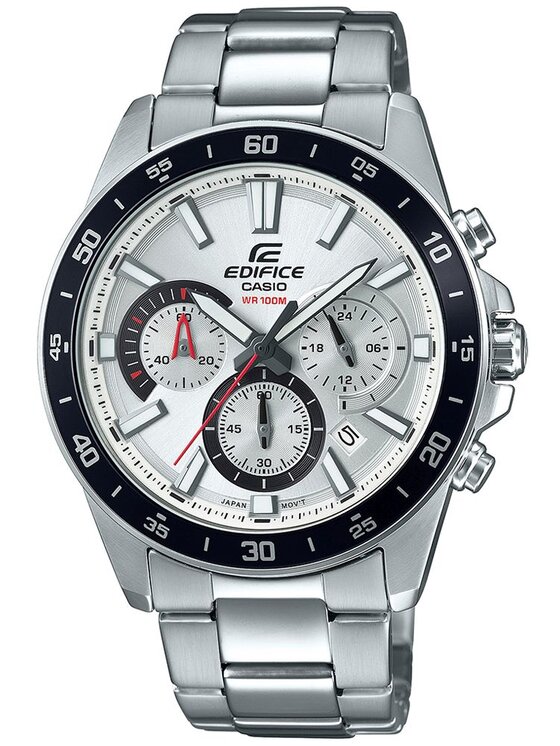 Casio Casio Zegarek EFV-570D-7AVUEF Srebrny
