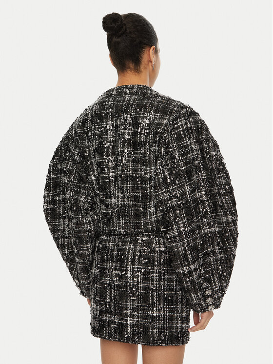 ROTATE ROTATE Übergangsjacke 113908 Schwarz Regular Fit