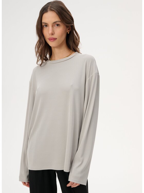 LEBRAND LEBRAND Longsleeve Anthony Szary jasny