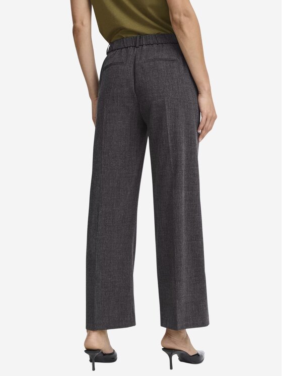 b.young b.young Pantaloni palazzo Pantalone bydanta wide leg pant 2 crop Grigio Regular Fit