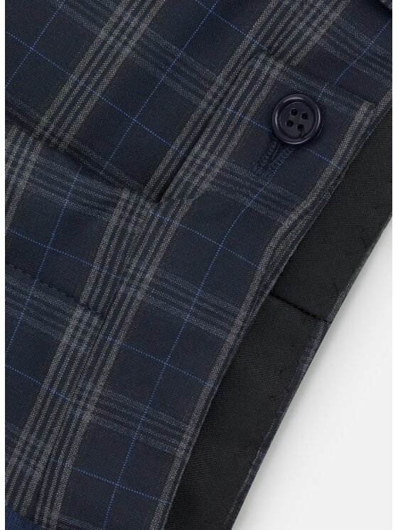 Pako Lorente Pako Lorente Spodnie garniturowe P20SF-6G-001 Granatowy Slim Fit