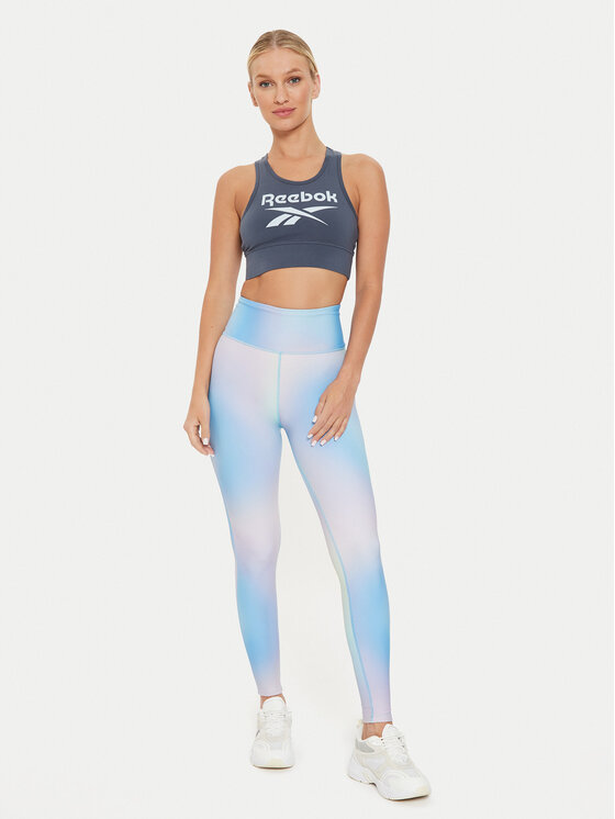 Reebok Reebok Leggings Lux Bold ACP Tight 100075368 Plava Slim Fit
