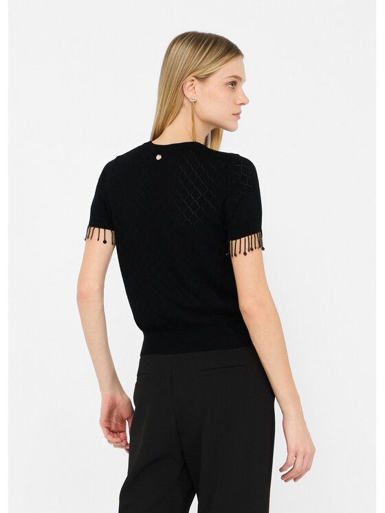 Liu Jo Liu Jo Cardigan CF5005MS18F22222 Nero Regular Fit