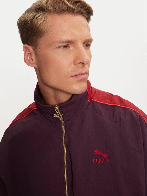 Puma Puma Majica dugih rukava Play Loud T7 626719 Ljubičasta Relaxed Fit