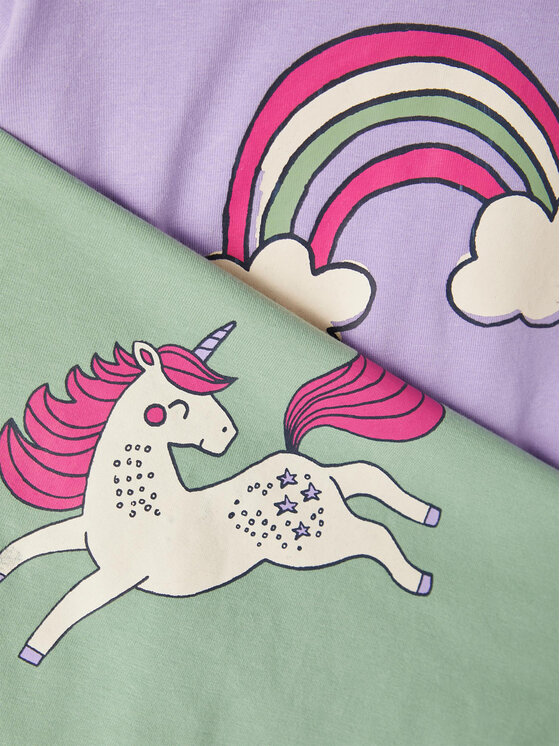 NAME IT NAME IT Komplet t-shirt majic﻿ 13216260 Pisana Regular Fit