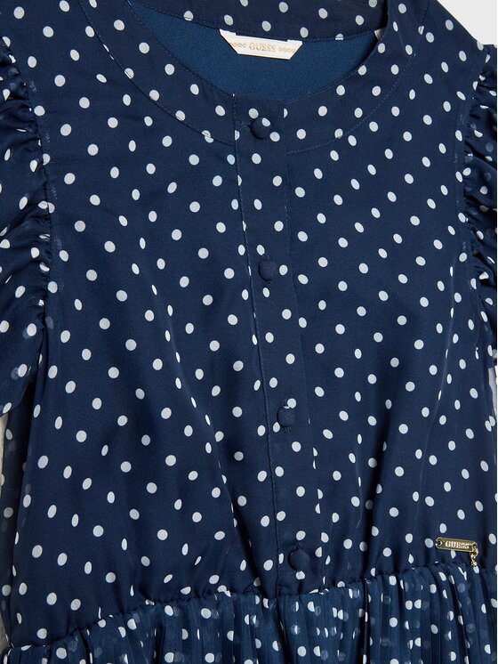 Guess Guess Každodenné šaty J3GK25 WA2T0 Modrá Regular Fit