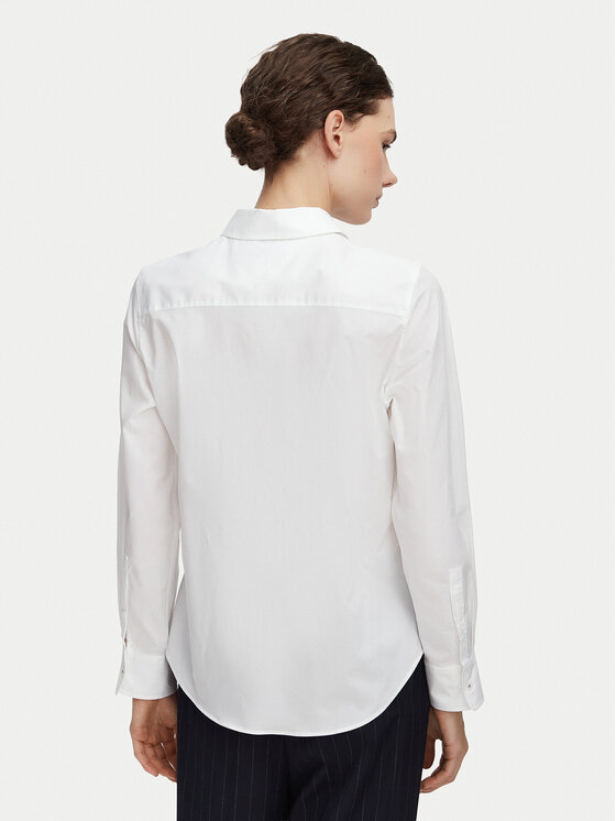 Tommy Hilfiger Tommy Hilfiger Camicia WW0WW47169 Bianco Regular Fit