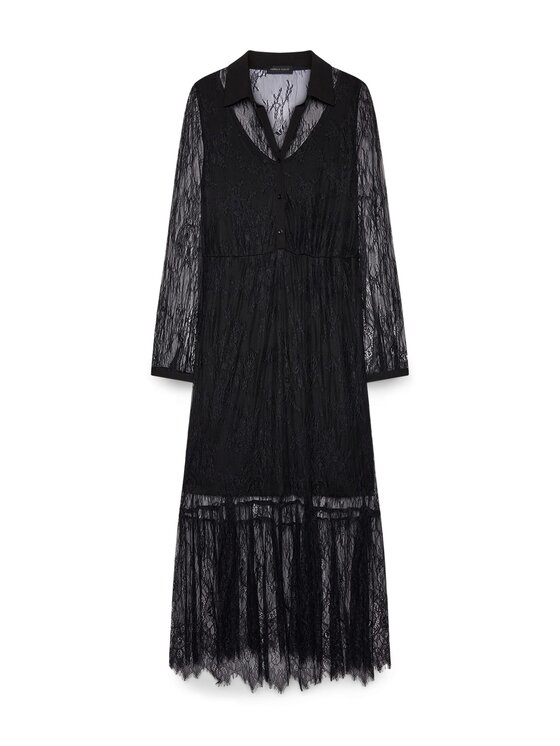 Fiorella Rubino Fiorella Rubino Sukienka wieczorowa 7048T001814N033 Czarny Regular Fit
