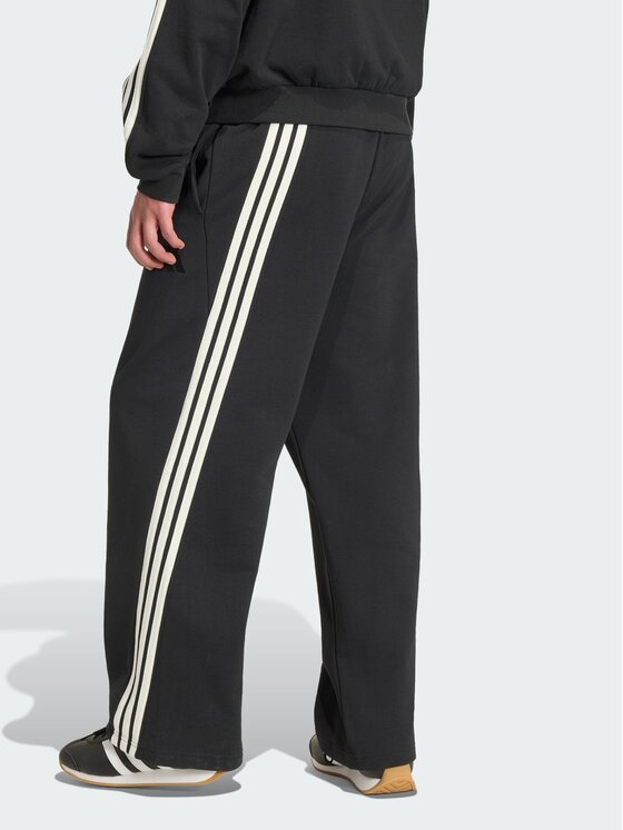 adidas adidas Spodnie materiałowe 167693 Czarny Loose Fit