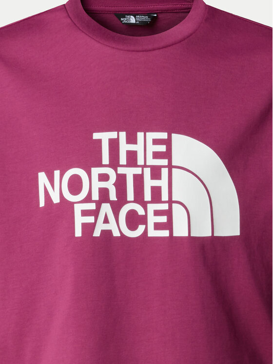 The North Face The North Face Póló Easy NF0A8DRQ Rózsaszín Relaxed Fit