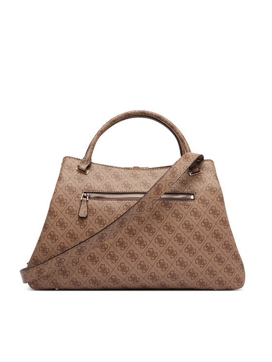 Guess Guess Τσάντα Yvonne Logo HWSG23 78220 Ανοιχτό καφέ