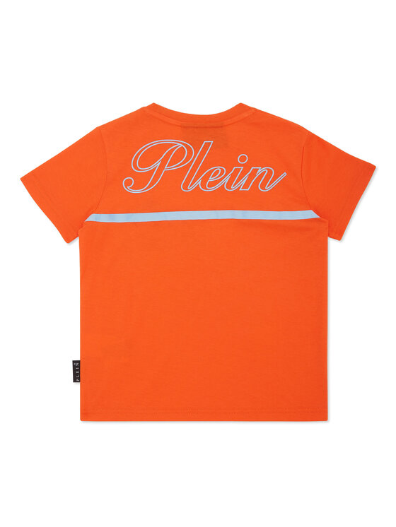 PHILIPP PLEIN PHILIPP PLEIN T-Shirt 28187 Pomarańczowy Regular Fit
