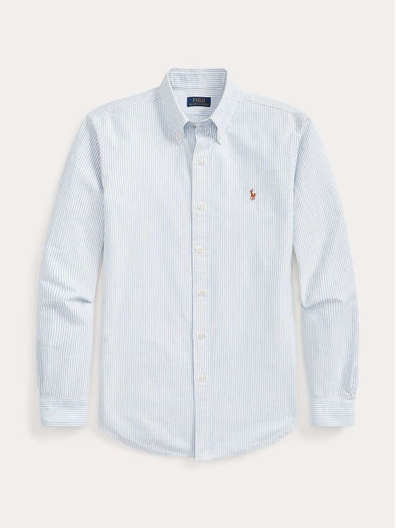 Polo Ralph Lauren Polo Ralph Lauren Koszula 710792041004 Błękitny Custom Fit