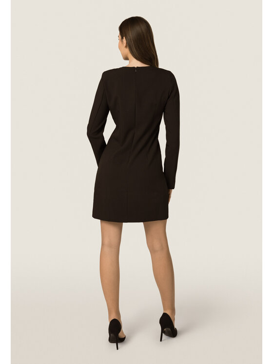 QUIOSQUE QUIOSQUE Každodenní šaty QUIOSQUE 4TN009299 Černá Regular Fit