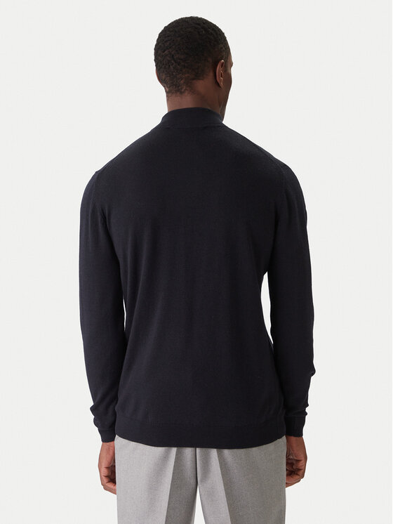 KARL LAGERFELD KARL LAGERFELD Rollkragenpullover 655002 554399 Dunkelblau Slim Fit