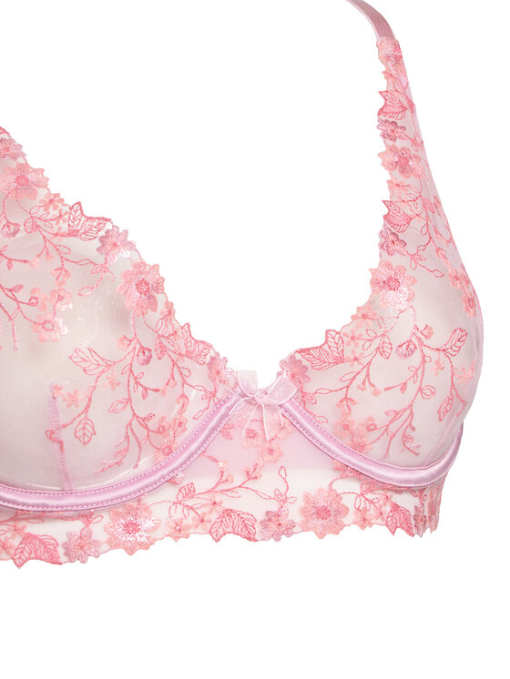 Hunkemöller Hunkemöller Podprsenka s kosticemi Lillia 204597 Fialová