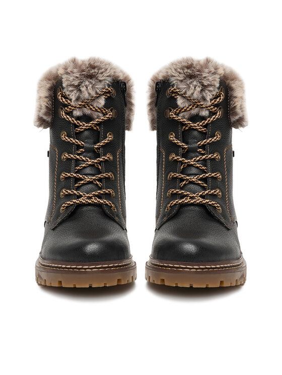 Remonte Remonte Schnürschuhe CEO-D0B74-01 Schwarz