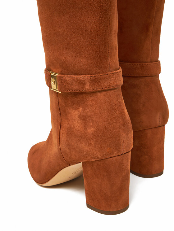 LAUREN RALPH LAUREN LAUREN RALPH LAUREN Kozaki Kellie 802967843002 Brązowy