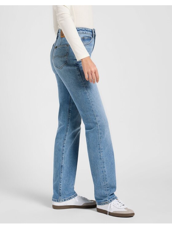 Lee Lee Jeansy JUNE Niebieski Bootcut Fit