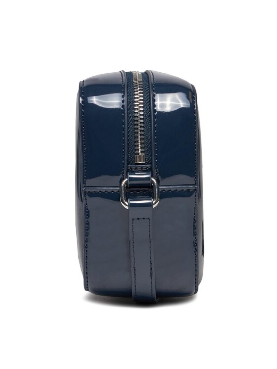 Tommy Jeans Tommy Jeans Дамска чанта Tjw Ess Must Camera Bag Patent AW0AW15826 Тъмносин