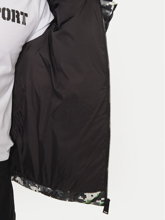 Plein Sport Plein Sport Télikabát AADC MRB2555 SXV005N Fekete Regular Fit