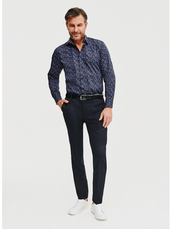 Pako Lorente Pako Lorente Koszula P25SF-1X-042 Czarny Slim Fit