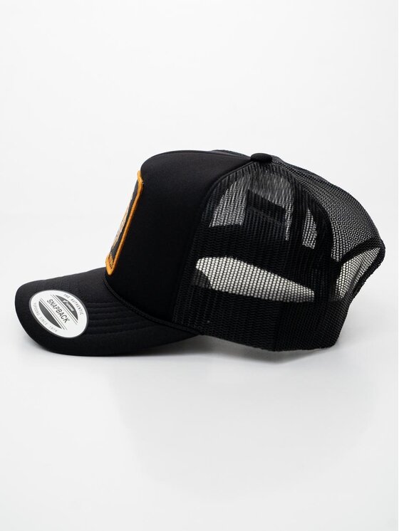 MyStars MyStars Czapka z daszkiem Czapka Z Daszkiem Trucker Czarna z Lwem MyStars LEW Lion uni Czarny