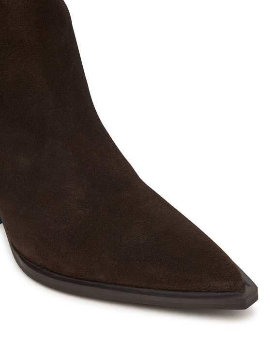 Steve Madden Steve Madden Polokozačky 11005650 Tmavě hnědá