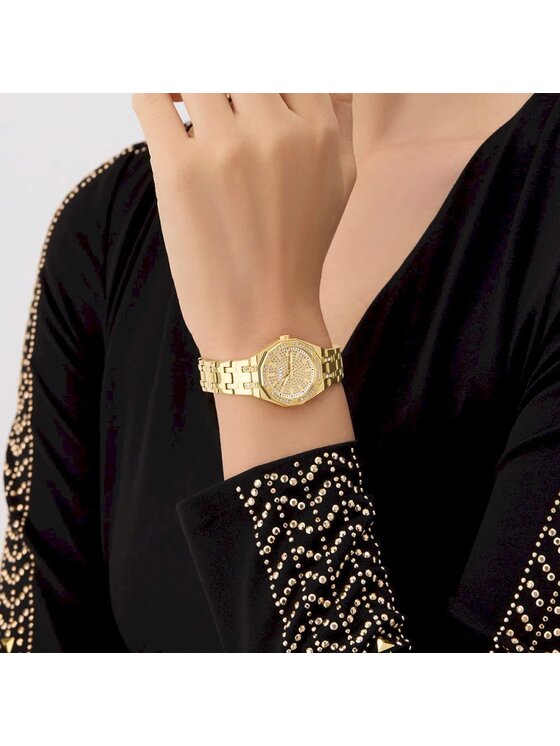 Guess Guess Zegarek GW0931L Złoty