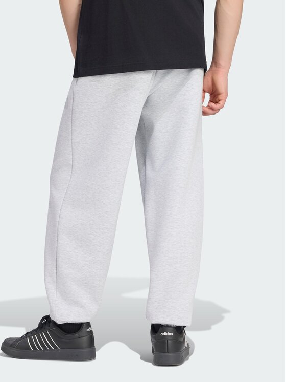 adidas adidas Spodnie materiałowe 168097 Szary Regular Fit