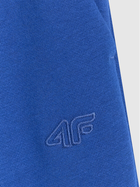 4F 4F Spodnie dresowe FJWAW25TTROM1245-36S Niebieski Regular Fit