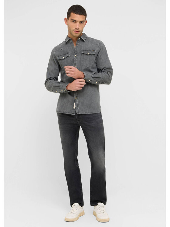 Mustang Mustang Camicia Style Duver Grigio Regular Fit