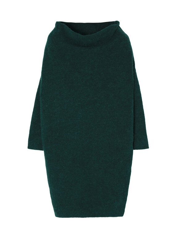 TATUUM TATUUM Sukienka dzianinowa AWATI Zielony Oversize