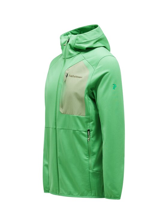 Peak Performance Peak Performance Bluza Utility Light Zielony Regular Fit