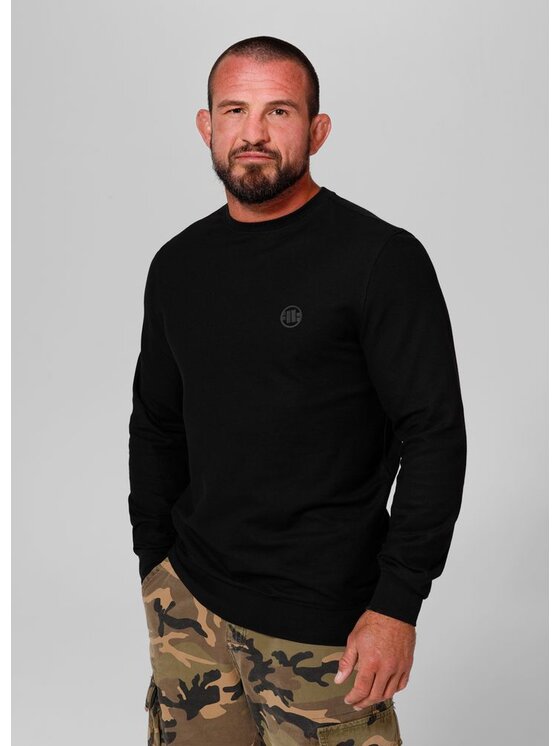 PITBULL PITBULL Longsleeve Longsleeve Czarny Regular Fit