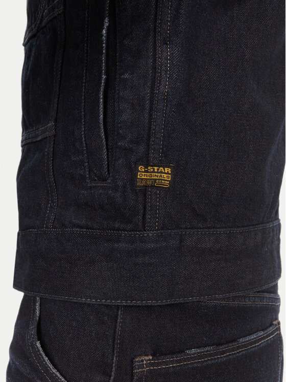 G-Star Raw G-Star Raw Farmer kabát Kitoh 3D D27404-E207 Sötétkék Regular Fit