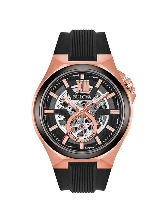 Bulova bulova Zegarek 98A177 Czarny