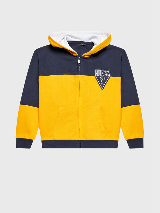 Felpa L2BQ04 KAX73 Giallo Regular Fit