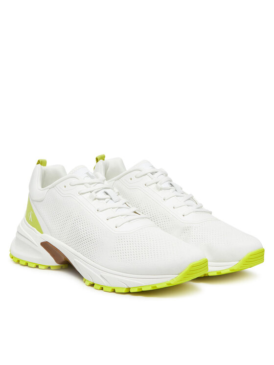 Calvin Klein Jeans Calvin Klein Jeans Sneakersy Hike Runner Tech Knit YM0YM01284 Biały