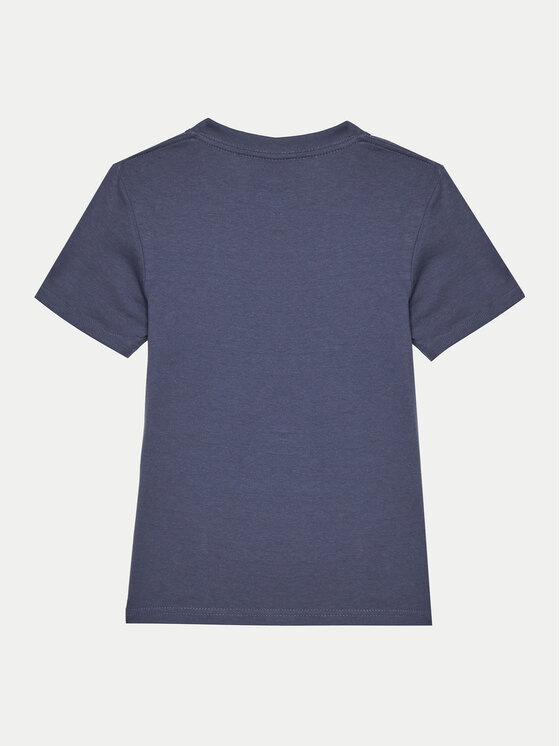 Jack & Jones Junior Jack & Jones Junior T-Shirt Eight Skull 12267395 Niebieski Standard Fit
