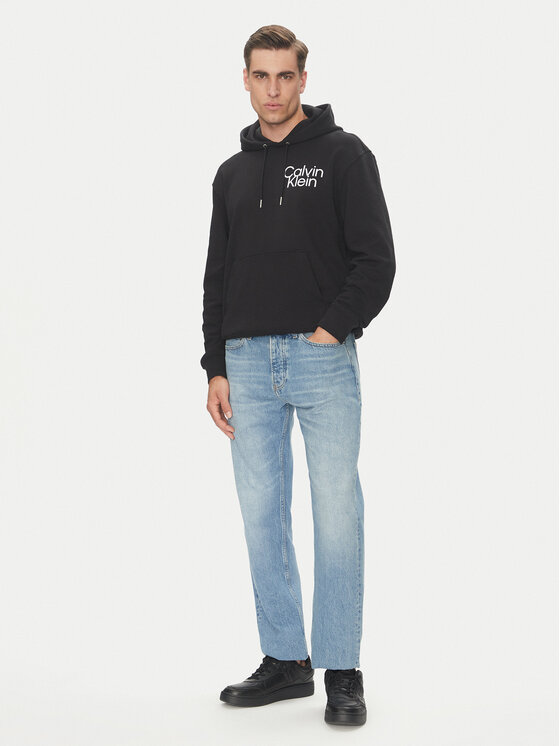 Calvin Klein Calvin Klein Pulóver LV04RC288G Fekete Regular Fit