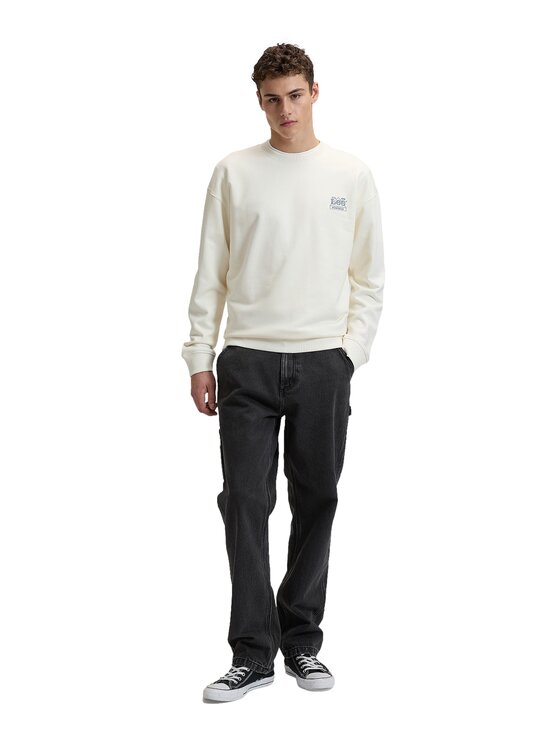 Lee Lee Felpa 112378760 Beige Relaxed Fit