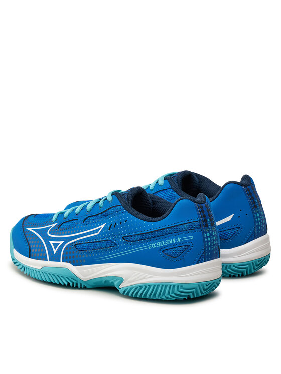 Mizuno Mizuno Boty na tenis Exceed Star Jr. Cc 61GC2255 Modrá