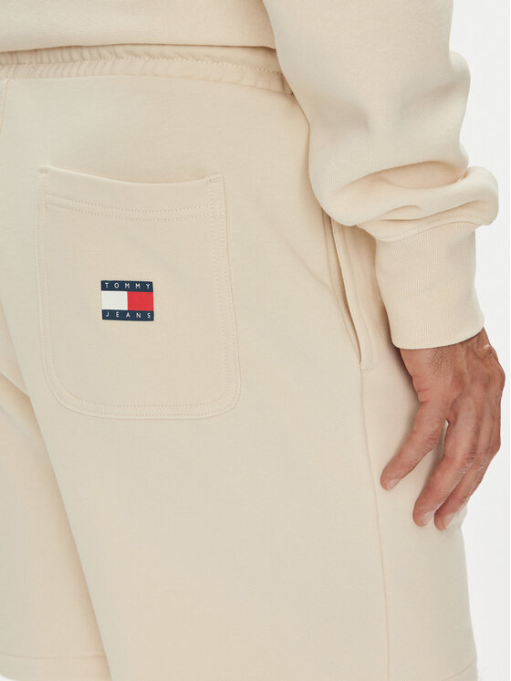 Tommy Jeans Tommy Jeans Szorty sportowe New Classic Beach DM0DM21781 Beżowy Relaxed Fit