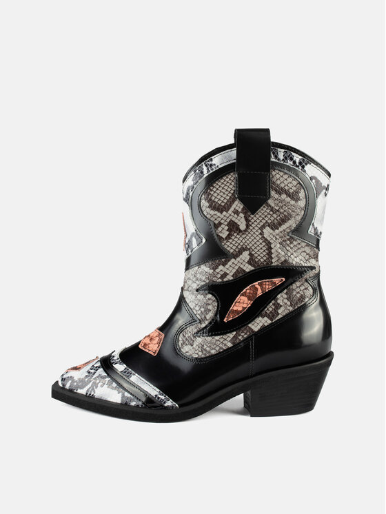 L37 L37 Stivaletti OUT OF TIME Nero