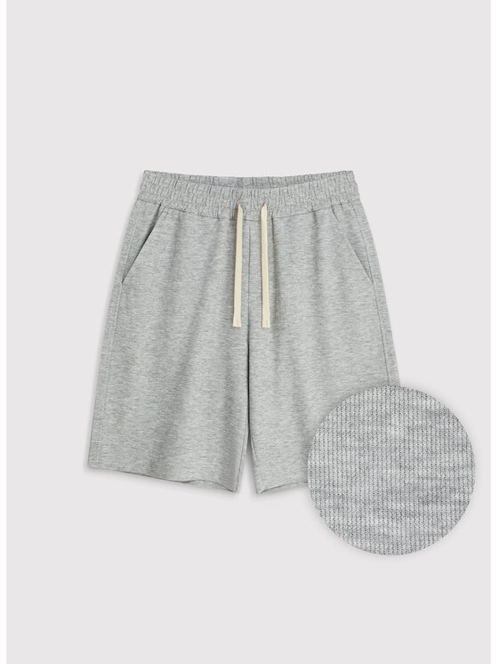 Pako Lorente Pako Lorente Szorty materiałowe P26SN-WS-003 Szary Regular Fit