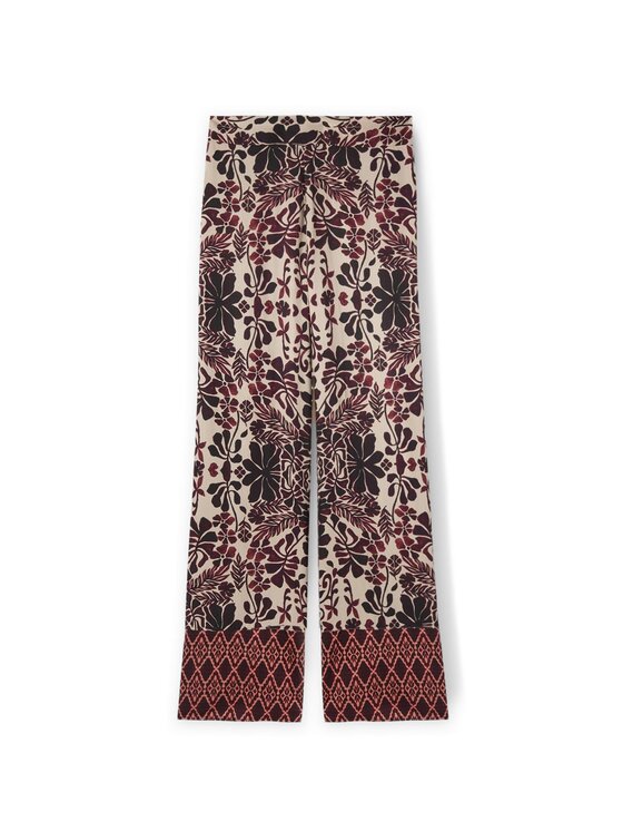 Motivi Motivi Pantaloni di tessuto P001W100829N0S1 Marrone Over Fit