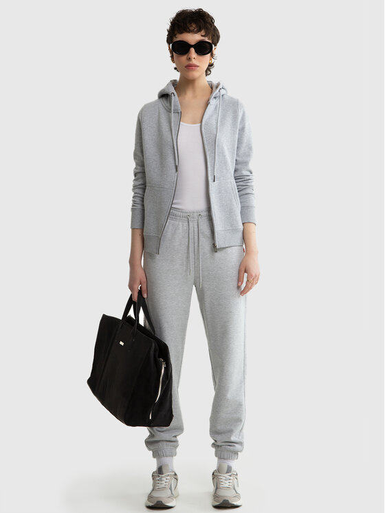BIG STAR BIG STAR Bluza LAURISANA Szary Slim Fit